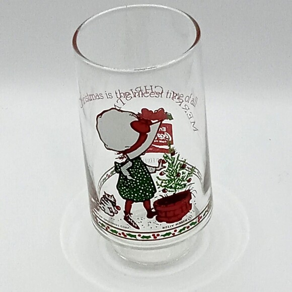 Coca-Cola Other - COCA COLA HOLLY HOBBIE Christmas Tree Kitten Red Green American Greetings 16 OZ